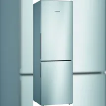 Bosch Serie 4 KGV36VLEA Kühl-Gefrierkombination (308 l, 1860 mm hoch, Edelstahl)