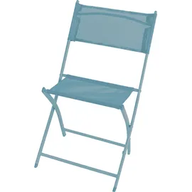 Mojawo 3tlg Bistroset Gartenmöbelset Outdoormöbel Balkon klappbar Farbauswahl - Türkis
