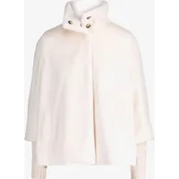 Zero Fellimitat-Jacke mit Stehkragen | Gelb - 44