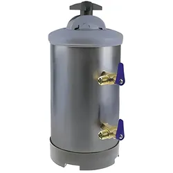 Wasserenthärter 8 Liter mit 2 Ventilen für professionelle Geschirrspüler, Gläserspüler und Spülmaschinen für Gastronomie, Bar, Restaurant und Catering