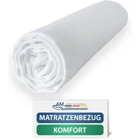 AM Qualitätsmatratzen Hochwertiger Matratzenbezug 150x200cm mit Reißverschluss - 20