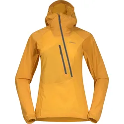 Bergans Cecilie Light Wind Anorak light golden yellow/golden yellow/solid dark grey (13425) S