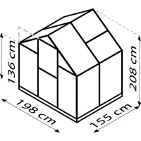 Vitavia Eos 3100 Alu grün HKP 6 mm inkl.