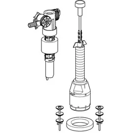 Grohe Servo-Set Austauschgarnitur mattchr/chr