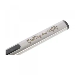 Stabfeuerzeug aus Edelstahl "Grilling me softly"