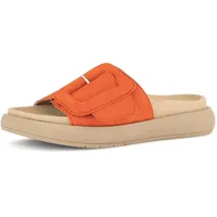 Gabor Pantolette, Plateau, Sommerschuh, Schlappen mit großer Zierschnalle, Gr. 41, orange, , 47238326-41