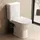 artiviana Allegro Stand-WC mit WC-Sitz Weiß