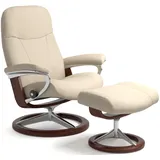 Stressless Stressless® Relaxsessel »Garda«, mit Signature Base, Größe L, Gestell Braun beige