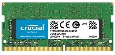 Crucial CT16G4SFD824A 16GB DDR4-2400 SODIMM PC4-19200 CL17 DR x8 260pin