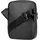 Lacoste Nomogramme Umhängetasche Leder 16 cm Noir