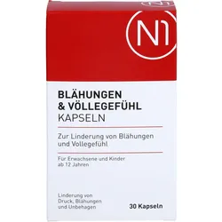 N1 Blähungen & Völlegefühl Kapseln 30 St