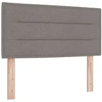 VidaXL Kopfteil Linien-Design Taupe 80 cm Stoff