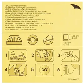 BESTWAY Reparaturflicken 6,5 x 6,5 cm 10 St.
