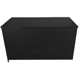MonsterShop Rattan Kissenbox Schwarz