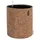 LECHUZA Trendcover Ø 32 × 33 cm kork dark natural