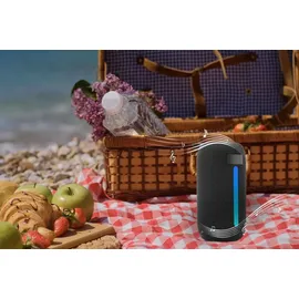 Gembird SPK-BT-LED-07 schwarz