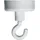 Franken Magnethaken weiß, Metall Ø 47,0 mm, 1 St.
