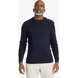 Pullover Segeln Herren marineblau asphaltblau M