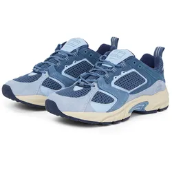 Tommy Jeans Keilsneaker »ARCHIVE'97«, Frühlingsschuh, Halbschuh, Schnürschuh mit Logo an der Zunge TOMMY JEANS blau kombiniert 37