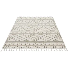 OTTO home Bonvo Fransenteppich 60 x 90 cm Beige