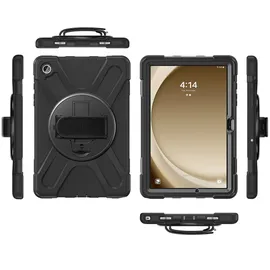 4smarts Rugged Case Grip für Samsung Galaxy Tab S9 FE / S9 / S8 / S7 Schwarz