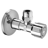 Schell Filter Eckregulierventil, Messing Chrom