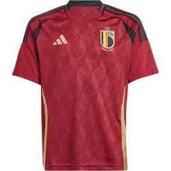 adidas RBFA Belgien Heimtrikot 2024 Kinder IQ0777 - team coll burgundy 2 152