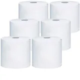 Böttcher-AG Handtuchrollen, 1-lagig, weiß, 20cm x 275m, 6 Rollen