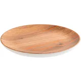 APS Teller -CRAZY WOOD- Ø 20 cm, H: 1,5 cm