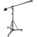 walimex pro 19630 Galgenstativ Arbeitshöhe 128 - 210cm mit Gegengewicht