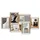 ZEP Bilderrahmen Vercelli Braun/Weiß 10x15 cm 3er Set
