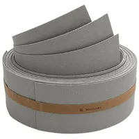 zaun|zu® Sichtschutzstreifen 255 x 6,3 cm grau Kunststoff 2 St.