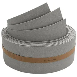 zaun|zu® Sichtschutzstreifen 255 x 6,3 cm grau Kunststoff 2 St.