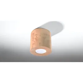 Sollux Deckenleuchte ORBIS 1xGU10 10W Holz 10x10x10cm Sollux Lighting