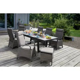 LC Garden Hocker 46 x 59 x 47 cm Braun