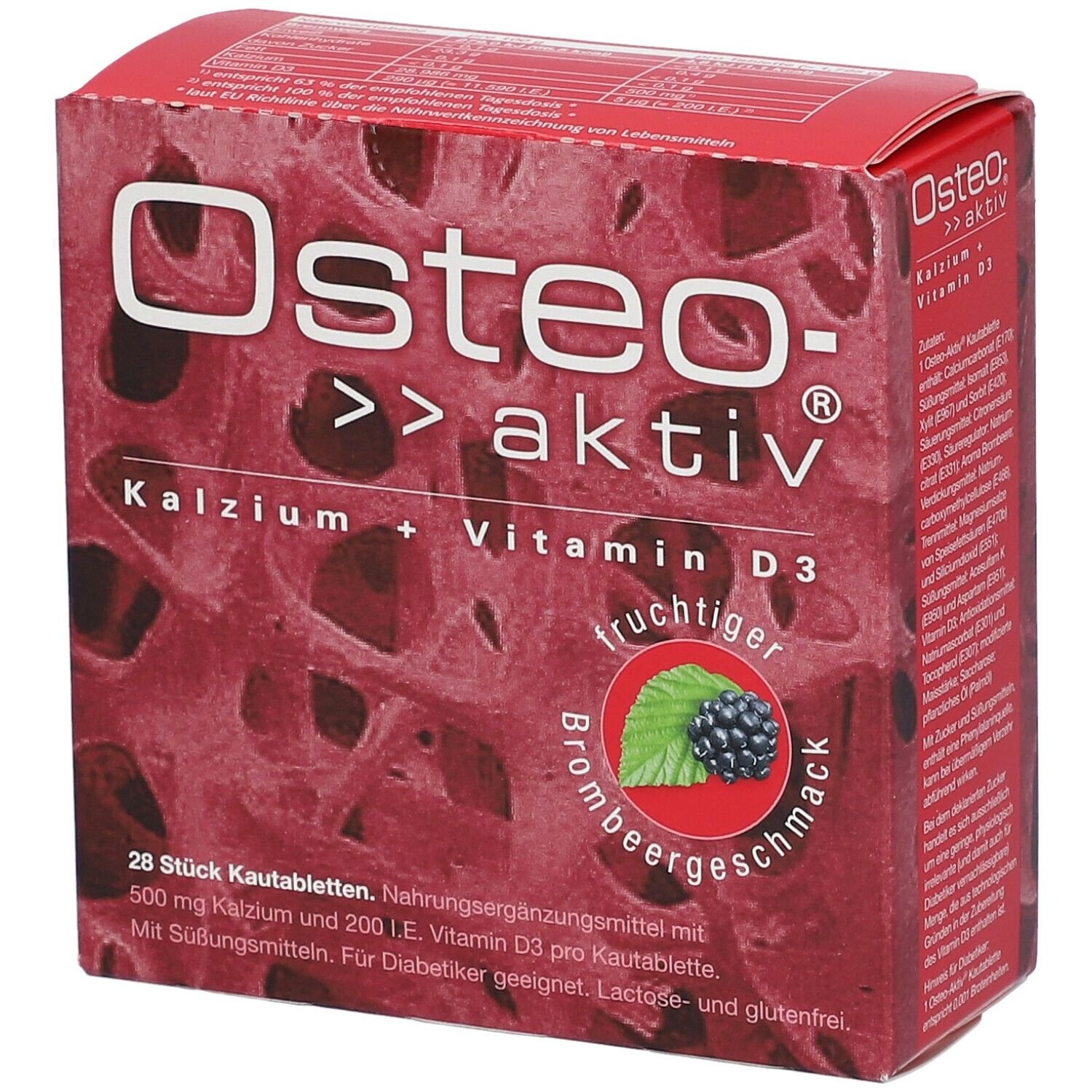 Osteo-aktiv® Kautabletten 28 St 28 St Kautabletten