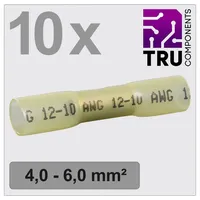 TRU Components TC-13448504 Stoßverbinder mit Schrumpfschlauch 4 mm2 6