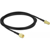 DeLock - Antennenverlängerungskabel - RP-SMA Stecker bis RP-SMA weiblich