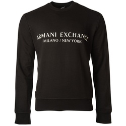AX ARMANI EXCHANGE Herren Sweatshirt - Pullover, Logo Schwarz L