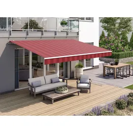 WISMAR Gelenkarmmarkise Classic 600 cm rot