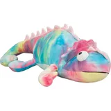 Geschenkestadl Chameleon Kuscheltier Plüsch bunt 65 cm Plüschtier superweich