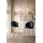 SalesFever Barhocker Muscheldesign 52 x 100 cm Schwarz/Gold