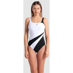 Badeanzug Damen arena Shapewear Liliana - Black-white - 46