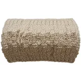 Stylebreaker 2-Farbiges Ombré Strick Stirnband Beige/Braun