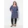 Ulla Popken Longshirt Longshirt Paisley A-Linie Carree-Ausschnitt schwarz 54/56