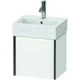 Duravit XViu Waschtisch-Unterschrank XV4231LB218 43,4x33,4x39,7cm, schwarz matt, links, weiß matt