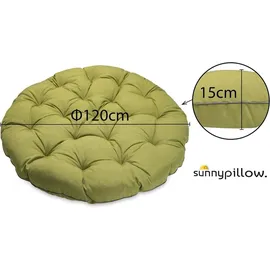 sunnypillow Papasansessel Loungesessel grün