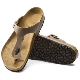 Birkenstock Gizeh Naturleder geölt tabacco brown 38