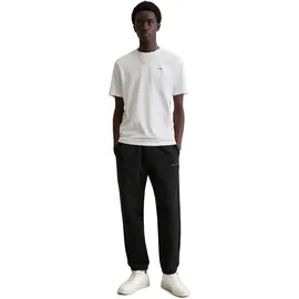 Marc O'Polo T-Shirt MARC O'POLO DENIM "regular fit im 2er Pack, in softem Single Jersey", Jungen, Gr. XL, schwarz-weiß (schwarz, weiß), Obermaterial: 100% Baumwolle, regular fit, Rundhals, Shirts T-Shirt
