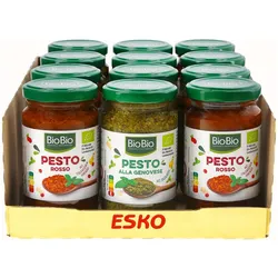 BioBio Pesto Mix 190 g, verschiedene Sorten, 12er Pack